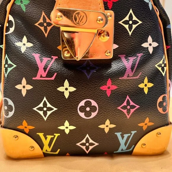 Authentic Louis Vuitton Multi Color Speedy 30 - Picture 10 of 15